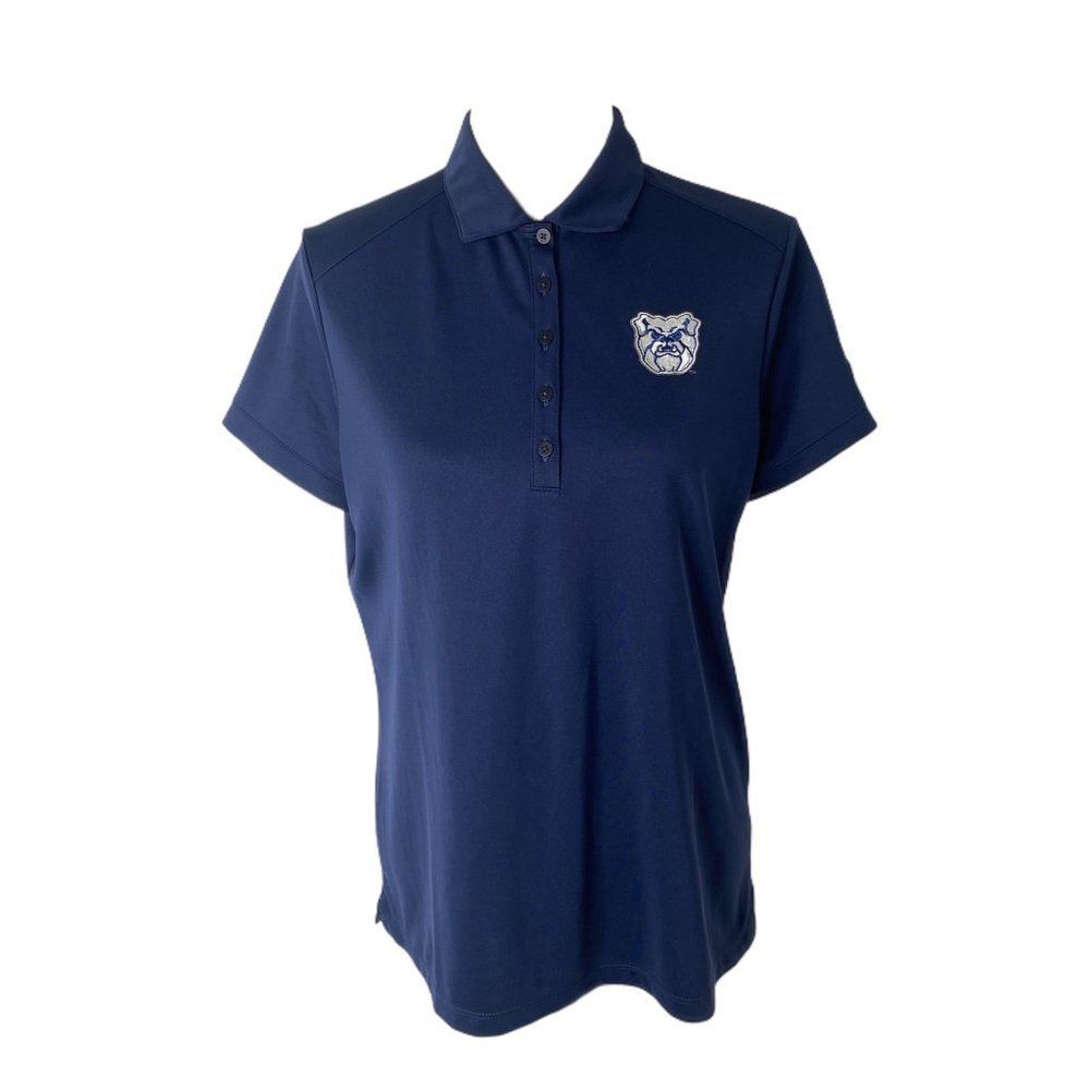 Men's size XL Nike golf Dri-fit NCAA Butler Bulldogs blue polo golf shirt
